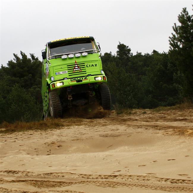 Testy MS RALLY TRUCK v Senici, foto týmu YASCHA design