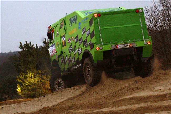 Testy MS RALLY TRUCK v Senici, foto týmu YASCHA design