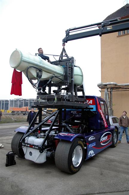 David Vreck s propulsorem pro pohon ultralehkch letoun opt v rychlostech nad 200km/h