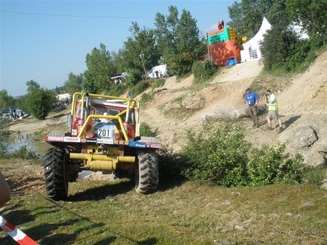 Tomáš Pražák atd na ME v trucktrialu ve Francii zlatý, foto týmu