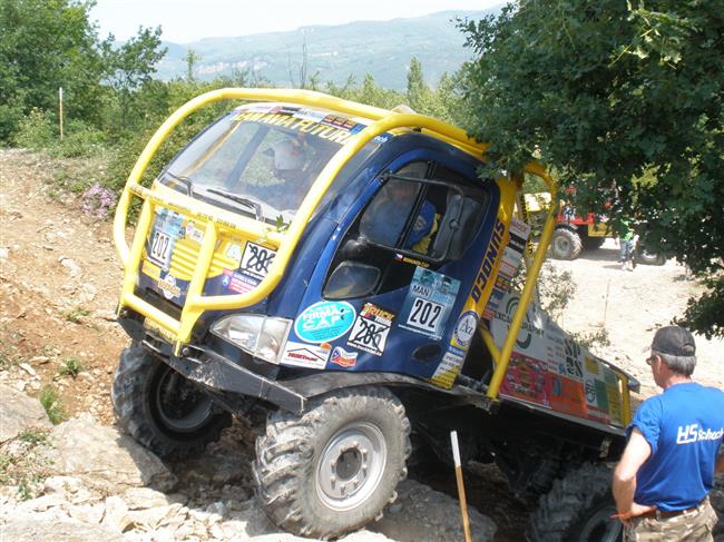 Tomáš Pražák atd na ME v trucktrialu ve Francii zlatý, foto týmu