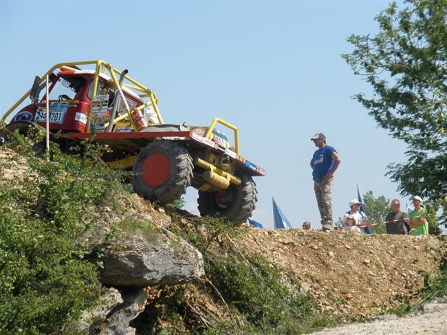 Tomáš Pražák atd na ME v trucktrialu ve Francii zlatý, foto týmu