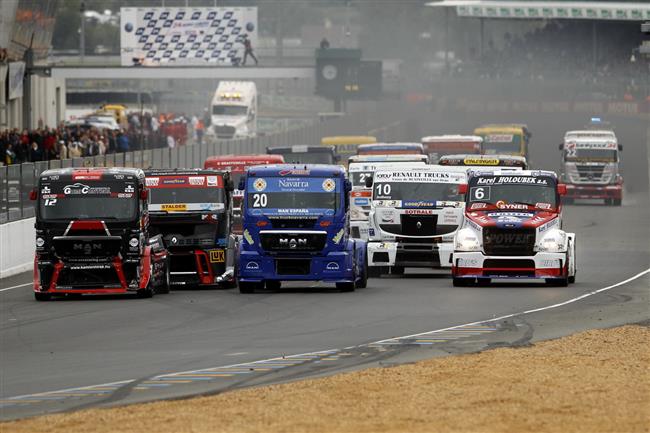 Truckersk finle v Le Mans: Kdy se misti volant sraz s blbcem...