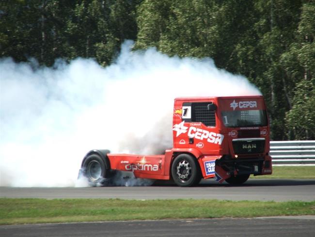 spn vkend trucker v Most s vtzstvm Lacka i Vreckho