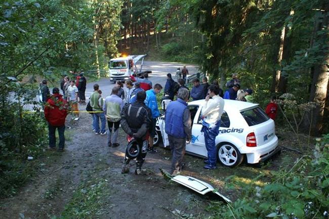 Na Setkn mistr 2008 v Ostrav nechybl ani Nutrend racing, ale akci pekazila nehoda