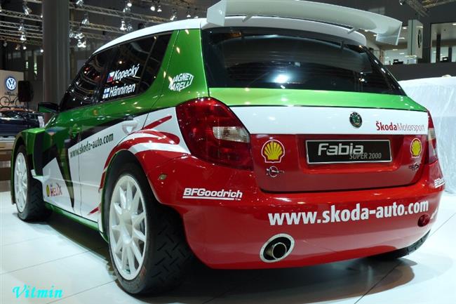 Autosalon Brno 2009 a zvodn vozy objektivem Vti Klgla