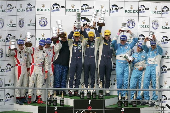 LMS - 1000 km ve Spa 2009 a stříbrní naši s Lambem, foto týmu P.Frýba