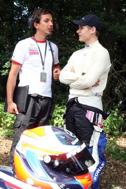 F3 Erik Janiš v Norimberku, tréninky, foto BPA