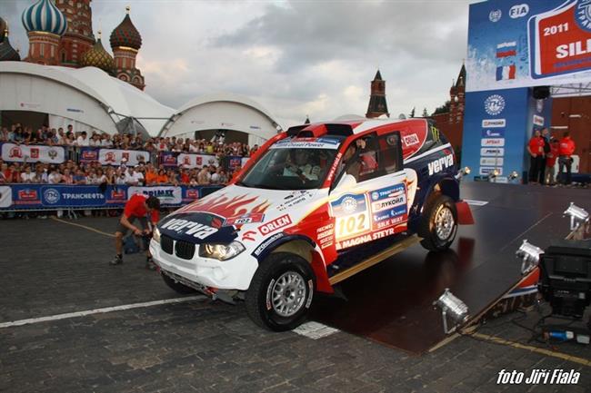 Premira Jaroslava Valtra s Liazem na Silk Way Rally se vydaila