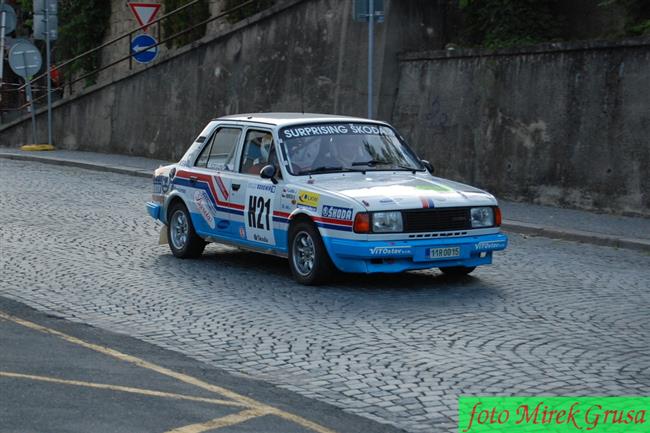 Historici na Rally Bohemia , foto Mirek Grusa