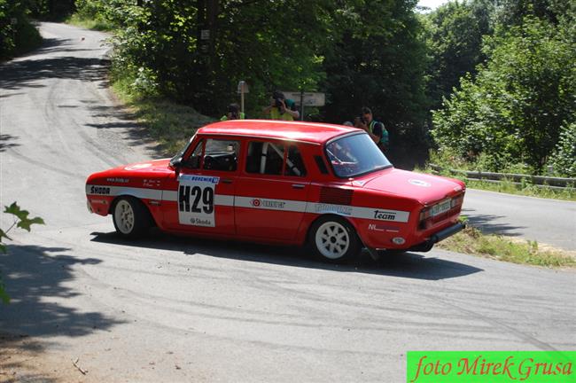 Historici na Rally Bohemia , foto Mirek Grusa