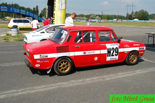 Historici na Rally Bohemia , foto Mirek Grusa