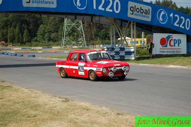 Historici na Rally Bohemia , foto Mirek Grusa