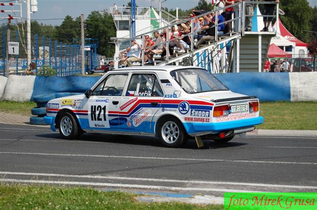 Historici na Rally Bohemia , foto Mirek Grusa