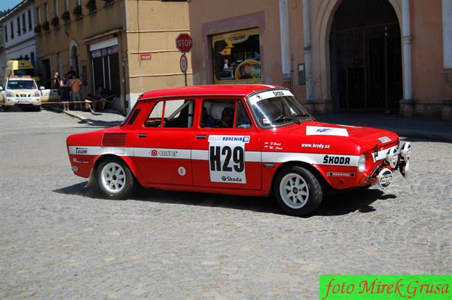 Historici na Rally Bohemia , foto Mirek Grusa