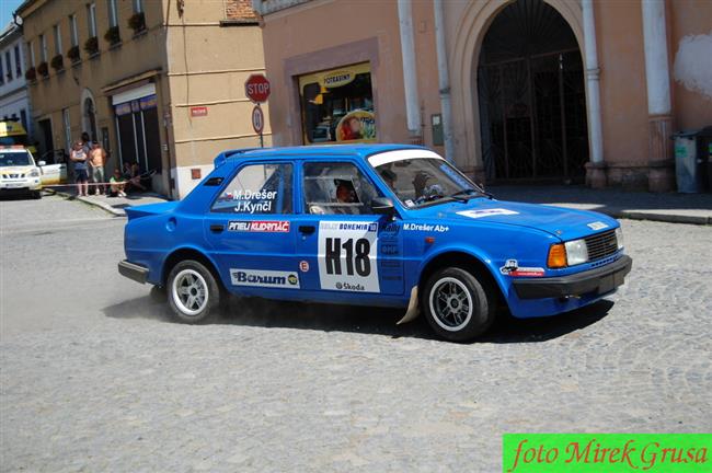 Historici na Rally Bohemia , foto Mirek Grusa