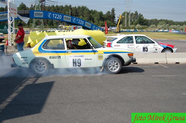 Historici na Rally Bohemia , foto Mirek Grusa