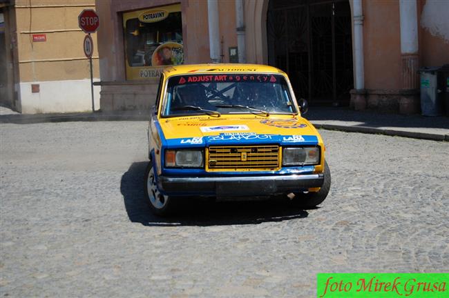 Historici na Rally Bohemia , foto Mirek Grusa