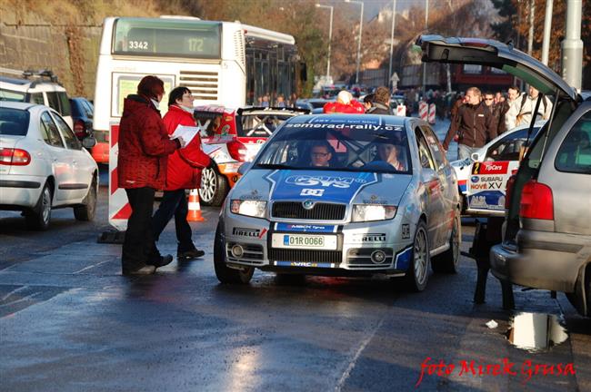 Prask prosincov rallysprint 2011,foto Mirek Grusa
