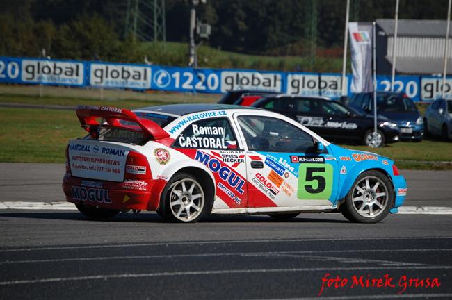 Krizovky a kolize pi ME v Rallycrossu v Sosnov,foto Mirek Grusa