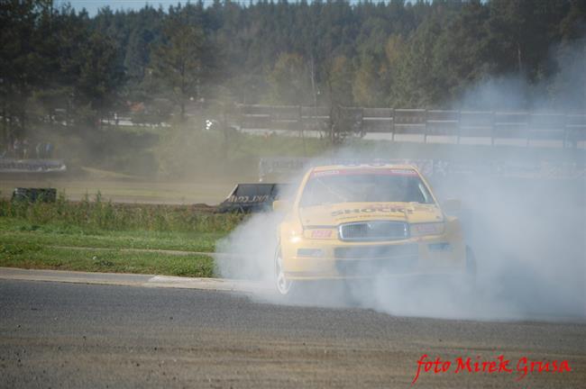 Krizovky a kolize pi ME v Rallycrossu v Sosnov,foto Mirek Grusa