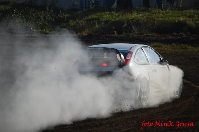 Krizovky a kolize při ME v Rallycrossu v Sosnové,foto Mirek Grusa