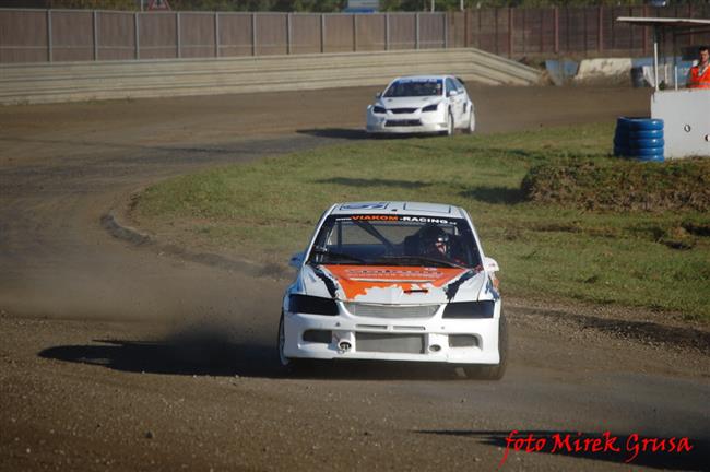 Krizovky a kolize při ME v Rallycrossu v Sosnové,foto Mirek Grusa