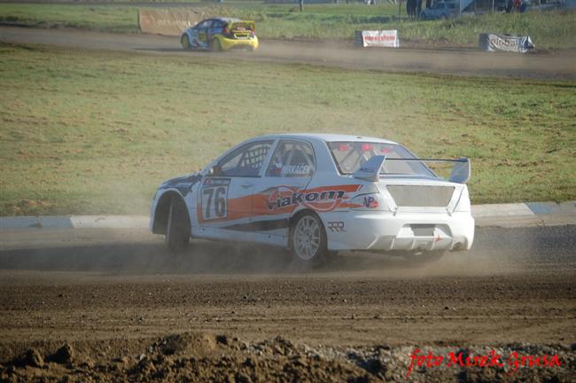 Krizovky a kolize pi ME v Rallycrossu v Sosnov,foto Mirek Grusa