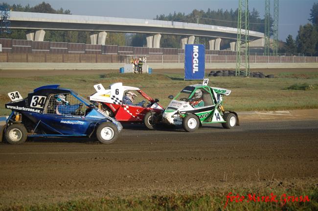 Krizovky a kolize pi ME v Rallycrossu v Sosnov,foto Mirek Grusa