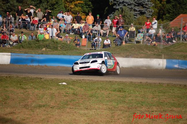 Krizovky a kolize při ME v Rallycrossu v Sosnové,foto Mirek Grusa