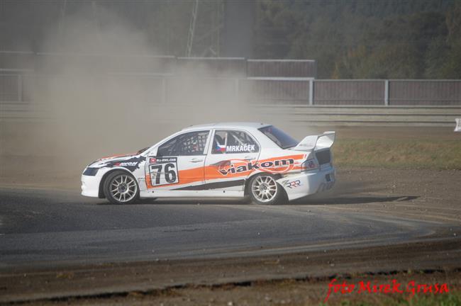 Krizovky a kolize pi ME v Rallycrossu v Sosnov,foto Mirek Grusa