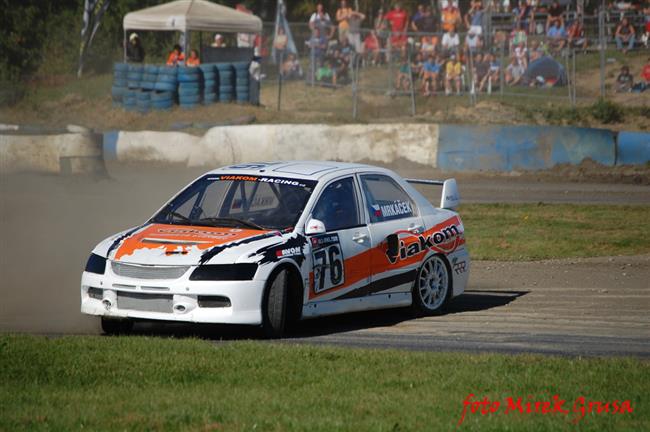 Krizovky a kolize pi ME v Rallycrossu v Sosnov,foto Mirek Grusa