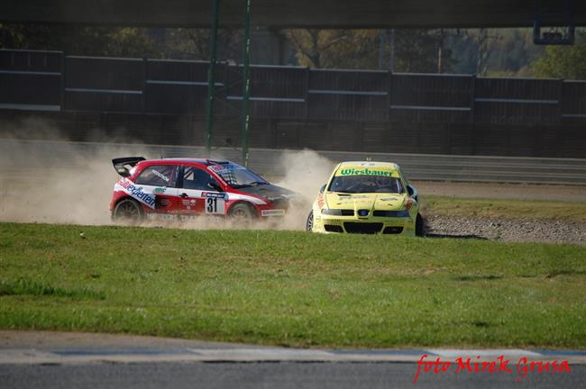 Krizovky a kolize při ME v Rallycrossu v Sosnové,foto Mirek Grusa