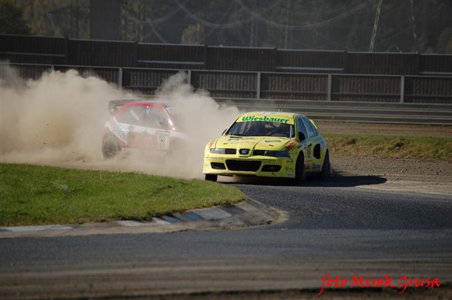 Krizovky a kolize při ME v Rallycrossu v Sosnové,foto Mirek Grusa