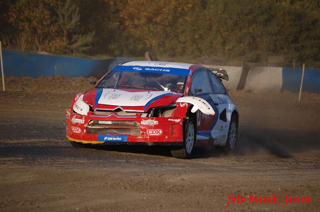 Krizovky a kolize při ME v Rallycrossu v Sosnové,foto Mirek Grusa