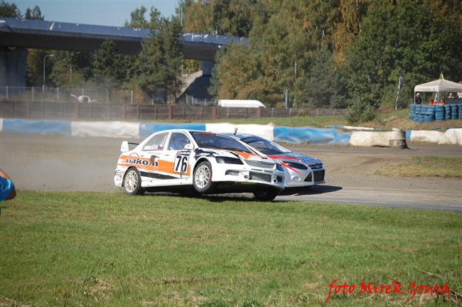 Krizovky a kolize při ME v Rallycrossu v Sosnové,foto Mirek Grusa