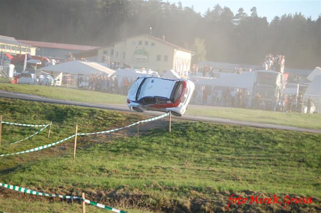 Krizovky a kolize při ME v Rallycrossu v Sosnové,foto Mirek Grusa