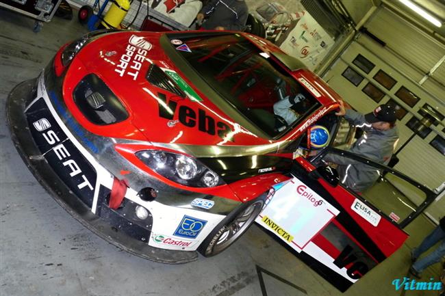 Epilog 2010 a stříbro pro Seat Sport - Hybáček, Matějovský, Abraham a Nemec, foto V.Klígl