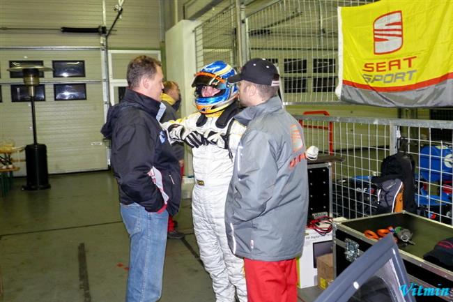 Epilog 2010 a stříbro pro Seat Sport - Hybáček, Matějovský, Abraham a Nemec, foto V.Klígl