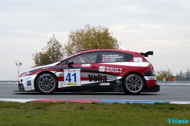 Epilog 2010 a stříbro pro Seat Sport - Hybáček, Matějovský, Abraham a Nemec, foto V.Klígl