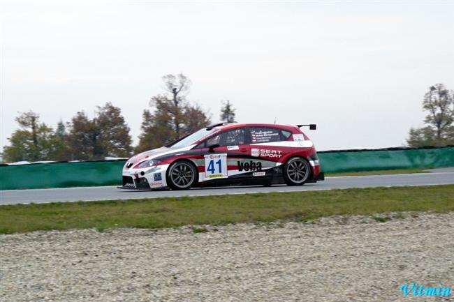 Epilog 2010 a stříbro pro Seat Sport - Hybáček, Matějovský, Abraham a Nemec, foto V.Klígl