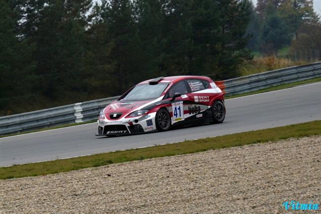 Epilog 2010 a stříbro pro Seat Sport - Hybáček, Matějovský, Abraham a Nemec, foto V.Klígl