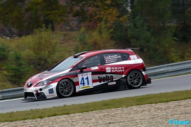 Epilog 2010 a stříbro pro Seat Sport - Hybáček, Matějovský, Abraham a Nemec, foto V.Klígl