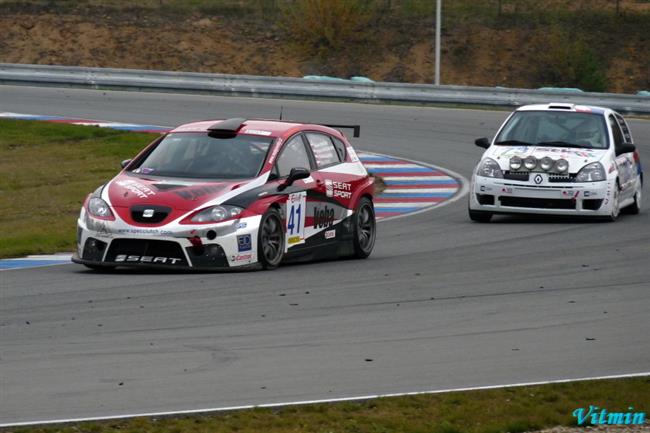 Epilog 2010 a stříbro pro Seat Sport - Hybáček, Matějovský, Abraham a Nemec, foto V.Klígl