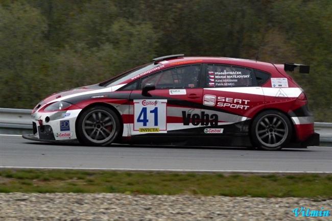 Epilog 2010 a stříbro pro Seat Sport - Hybáček, Matějovský, Abraham a Nemec, foto V.Klígl