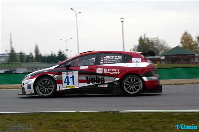 Epilog 2010 a stříbro pro Seat Sport - Hybáček, Matějovský, Abraham a Nemec, foto V.Klígl