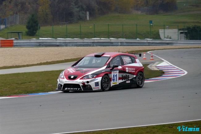 Epilog 2010 a stříbro pro Seat Sport - Hybáček, Matějovský, Abraham a Nemec, foto V.Klígl
