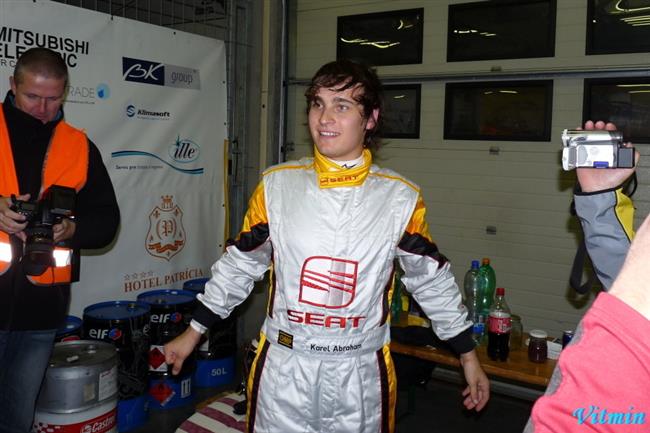 Epilog 2010 a stříbro pro Seat Sport - Hybáček, Matějovský, Abraham a Nemec, foto V.Klígl