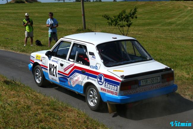 Rally Bohemia 2010 a historici objektivem Vítězslava Klígla