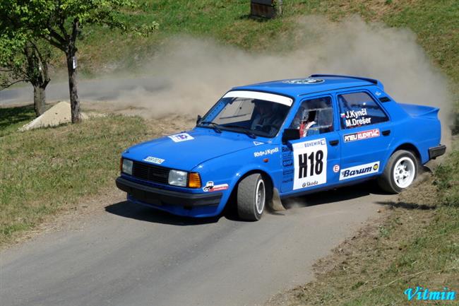 Rally Bohemia 2010 a historici objektivem Vítězslava Klígla